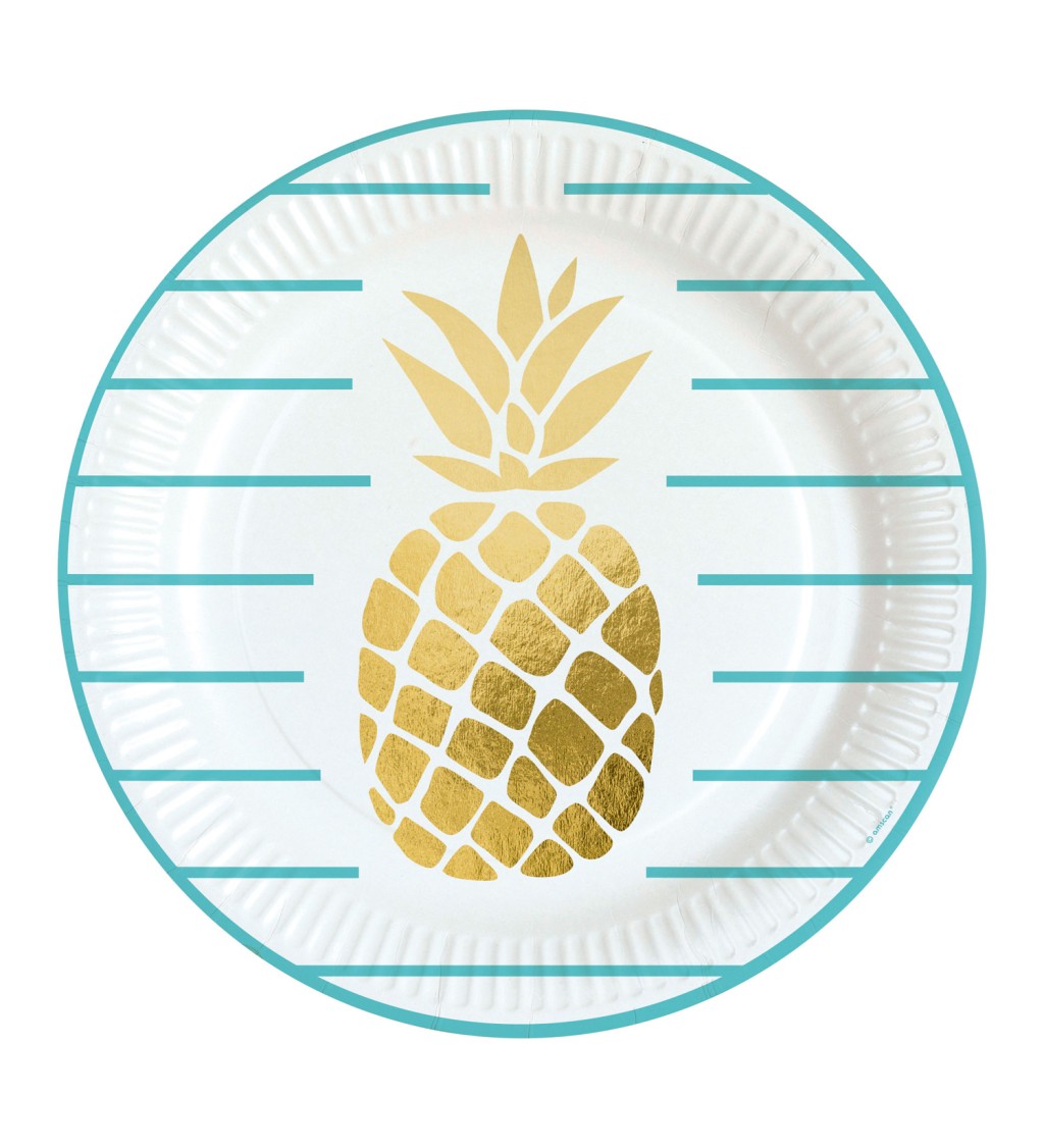 Párty talířky - Ananas