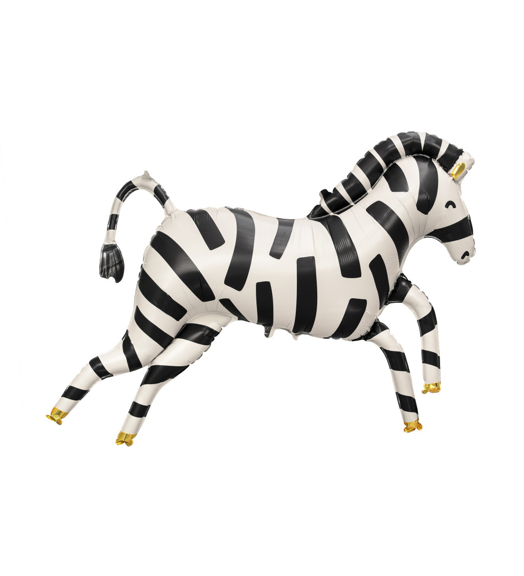 Balónek zebra