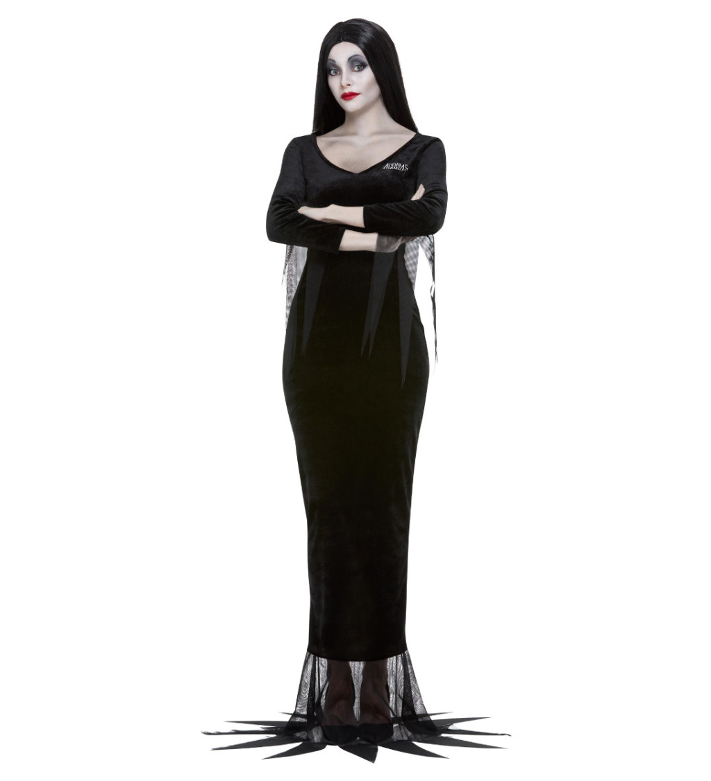 Kostým Morticia - Addams Family