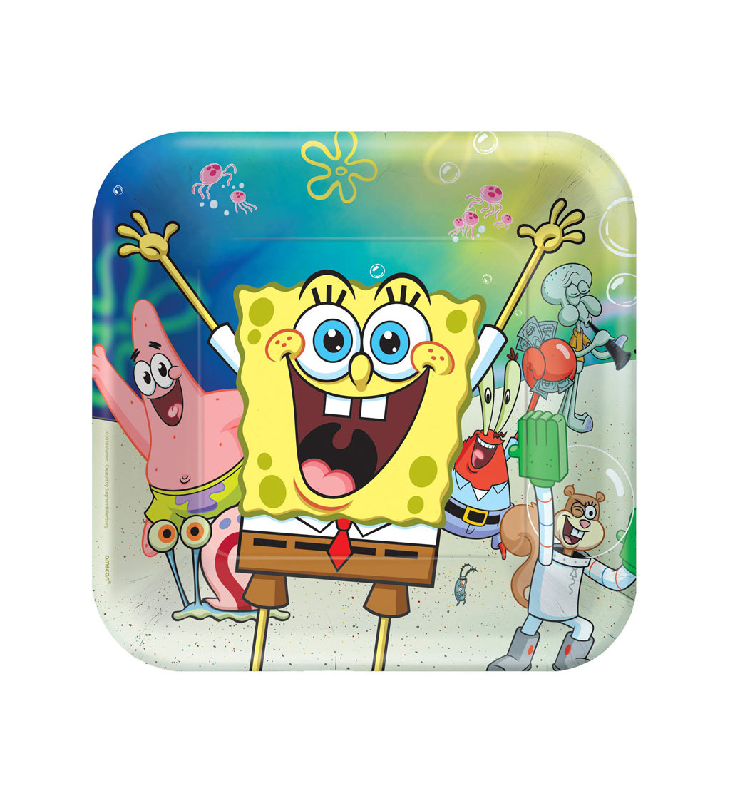 Spongebob talířky