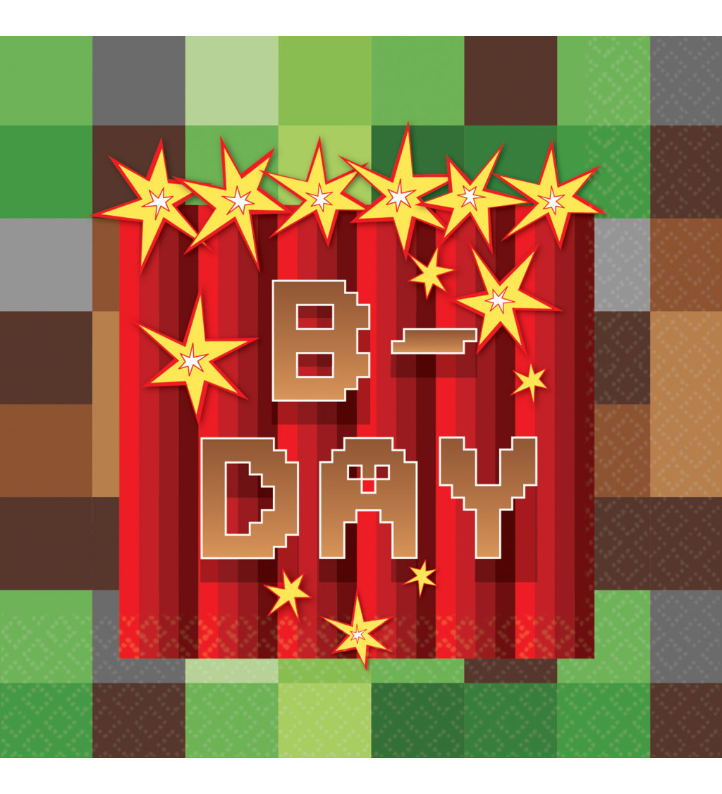 Ubrousky minecraft b-day