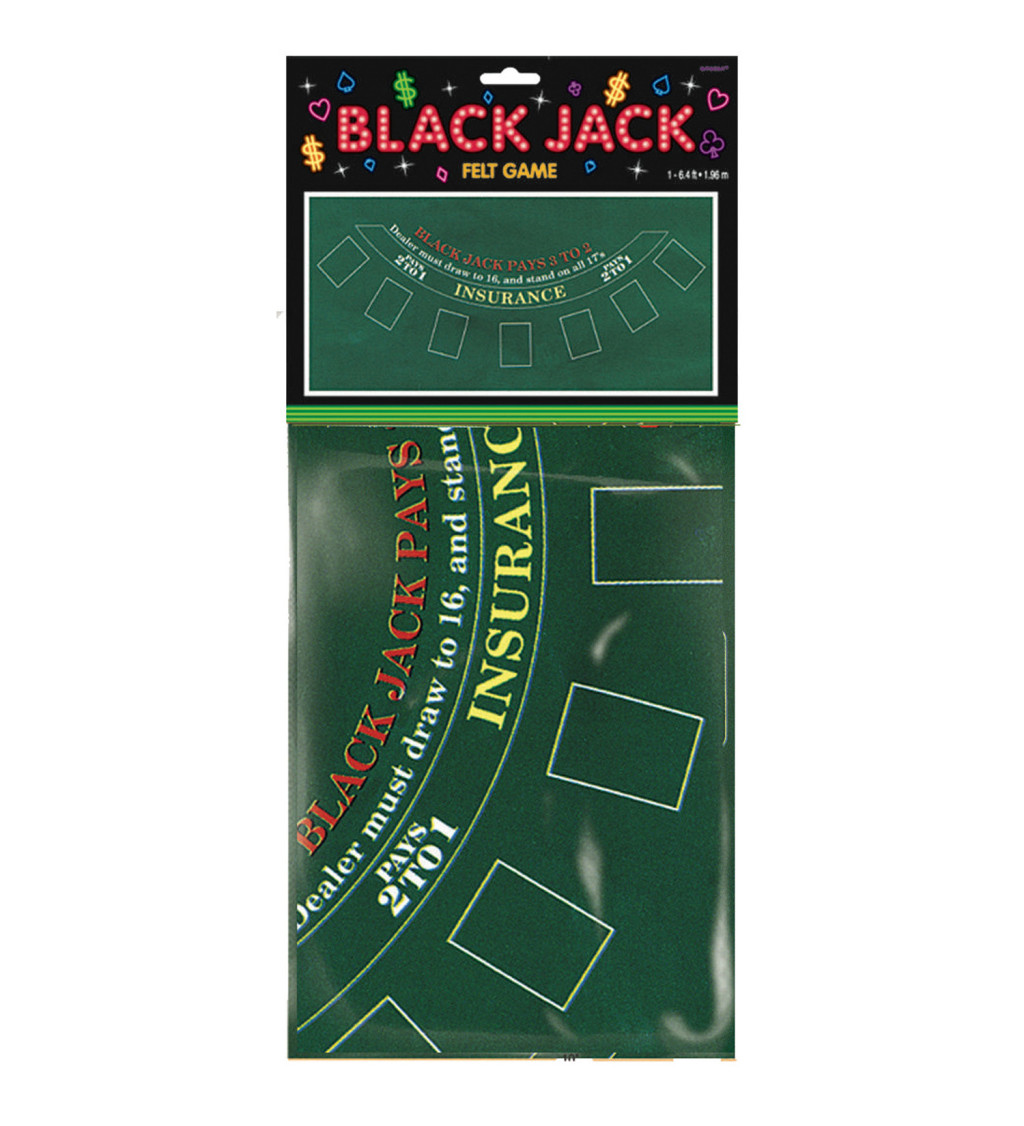 Black jack jako ubrus