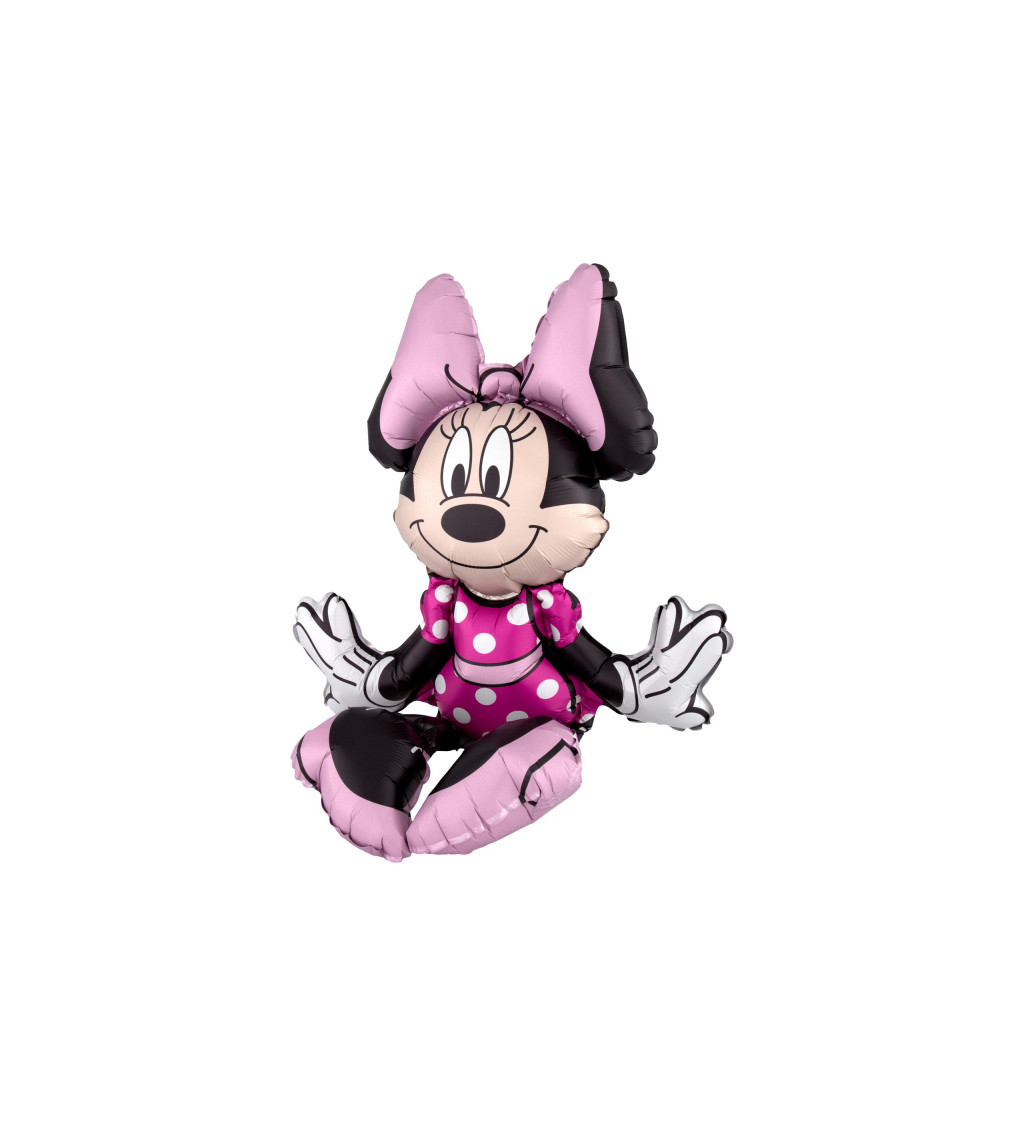 Balónek sedící Minnie