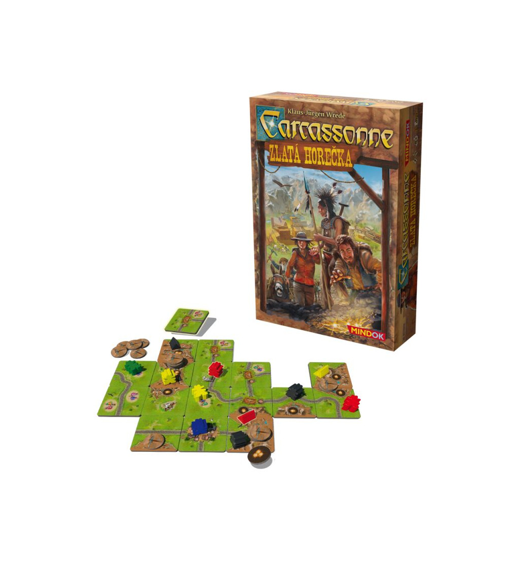 Stolní hra - Carcassonne - Zlatá horečka