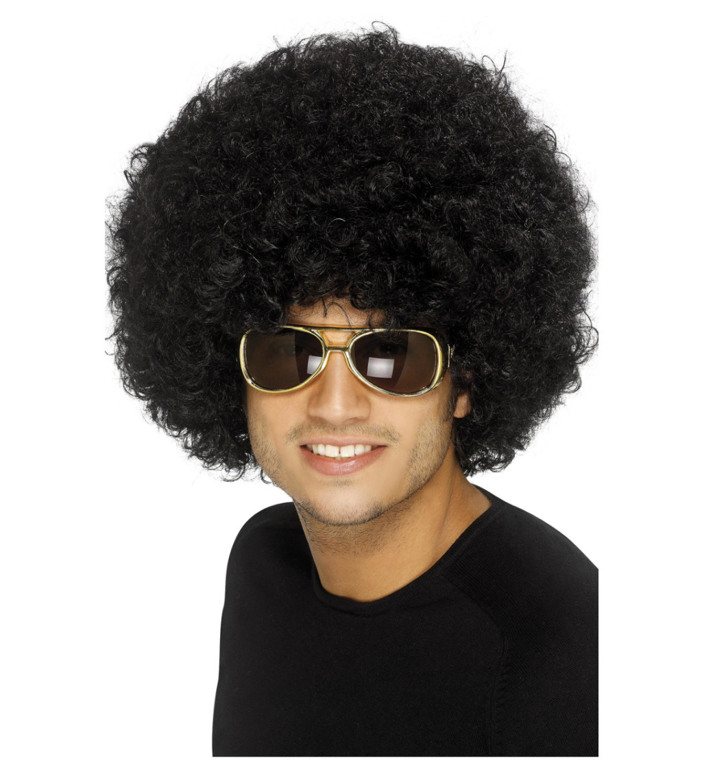 Černá pánská Funky paruka Afro