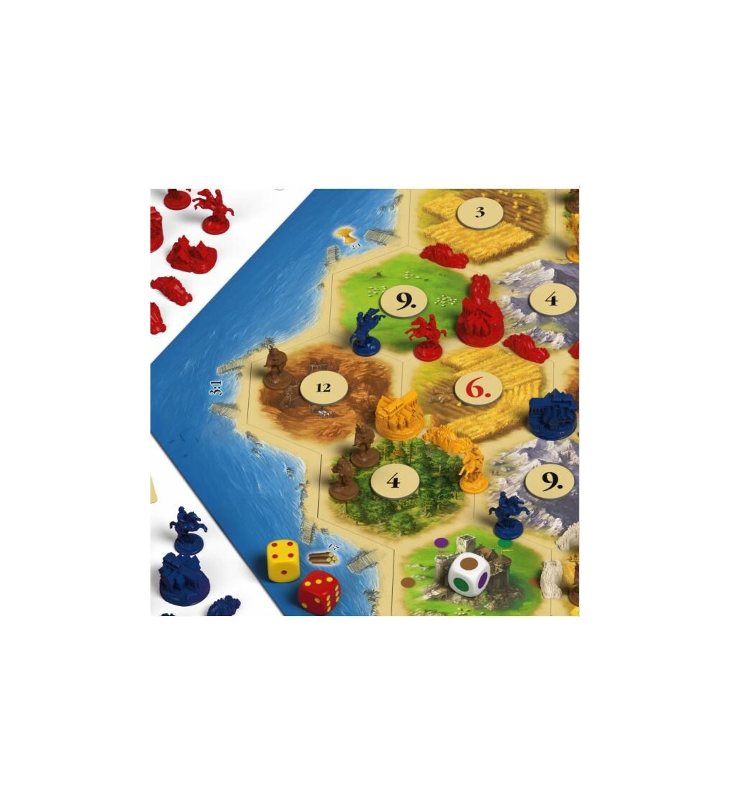 Stolní hra - Catan - Kupci a barbaři