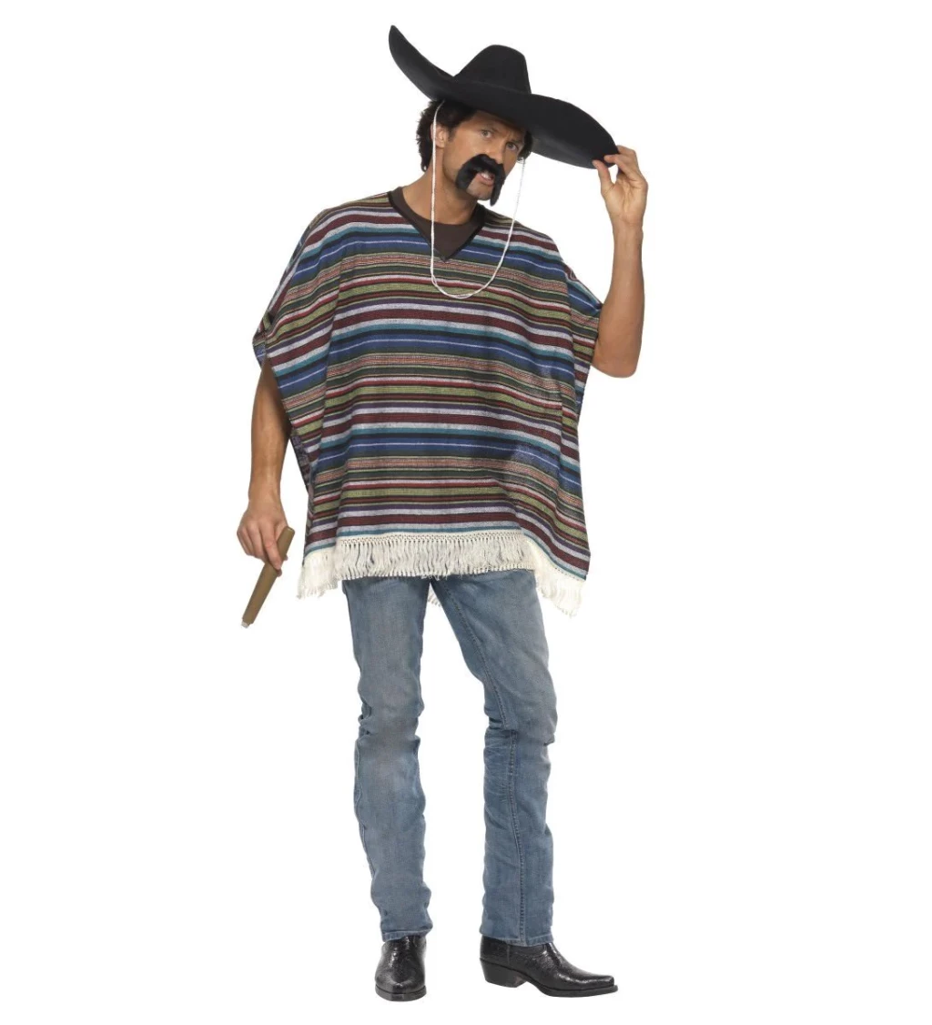 Mexické poncho II