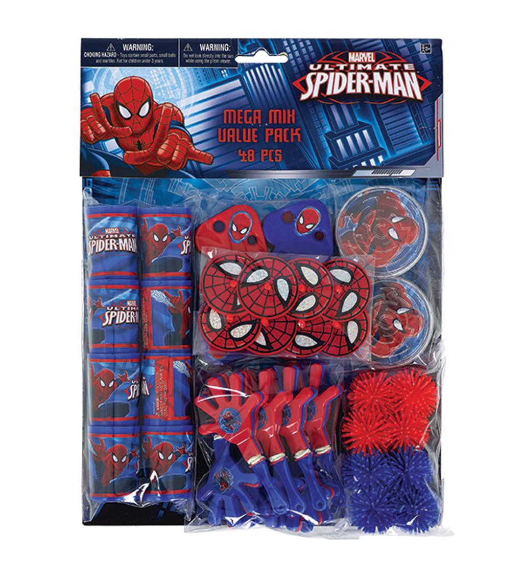 Set miniher s motivem Spider-Mana