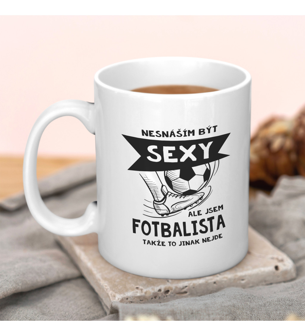 Hrnek - Sexy fotbalista