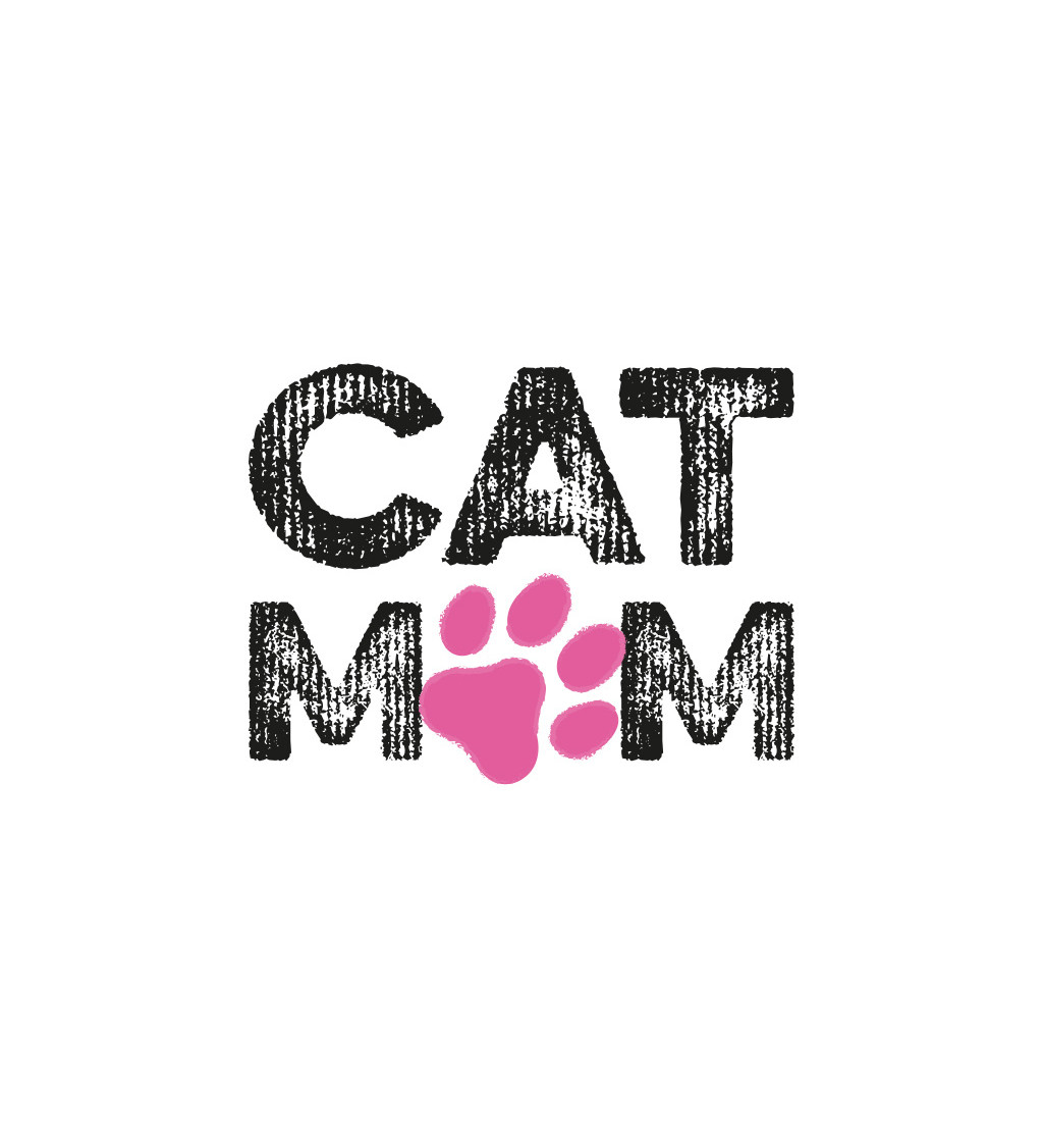 Dámské triko bílé - Best cat mom ever