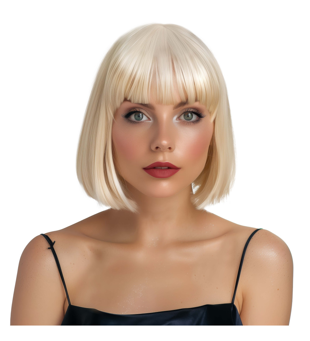 Paruka mikádo, blond