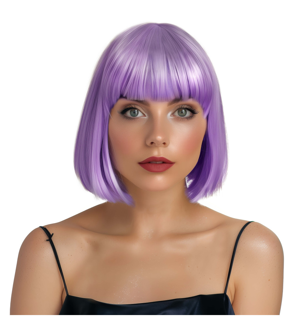 Paruka mikádo, fialová