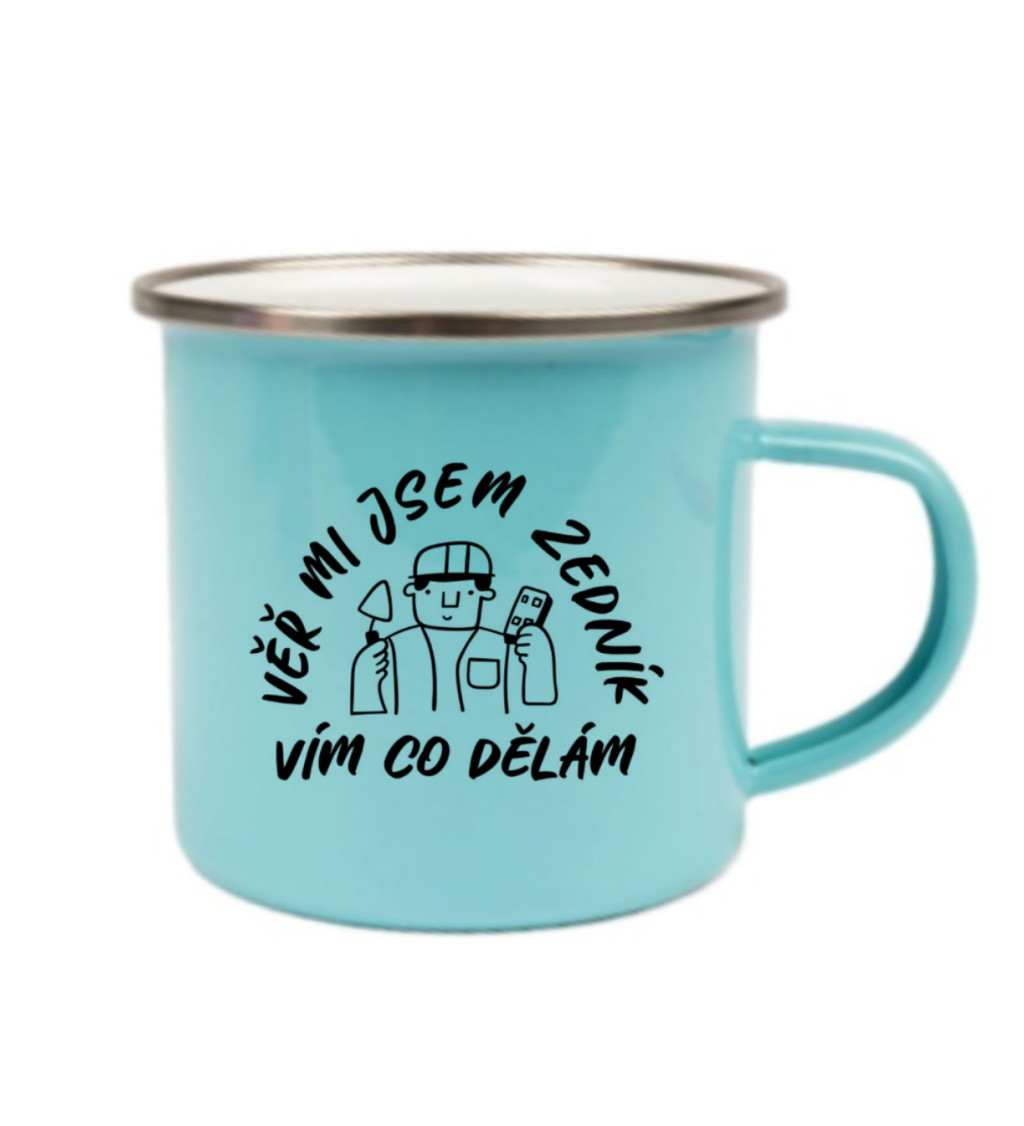 Plecháček modrý - Věř mi, jsem zedník, vím co dělám