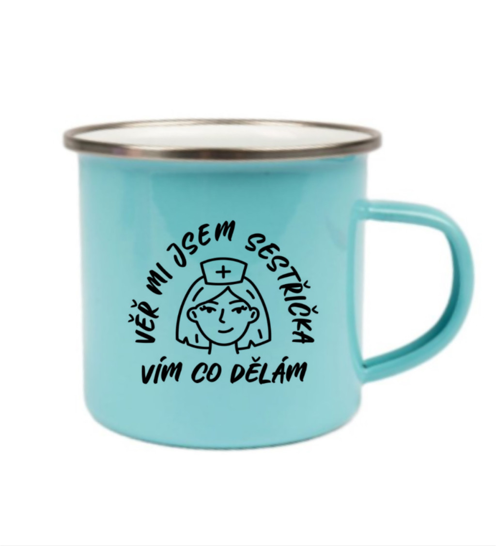 Plecháček modrý - Věř, jsem sestřička, vím co dělám