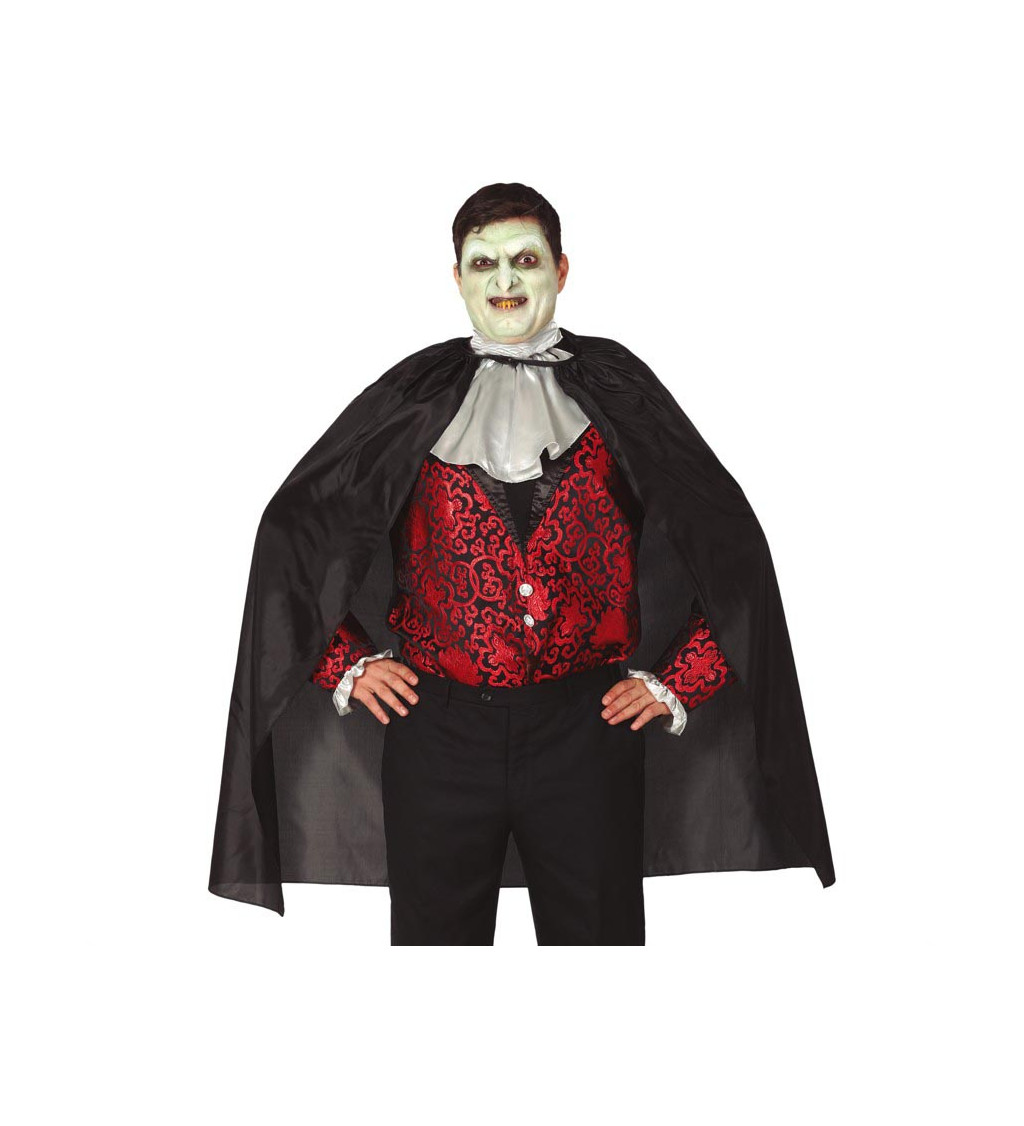 Černý plášť, 100 cm