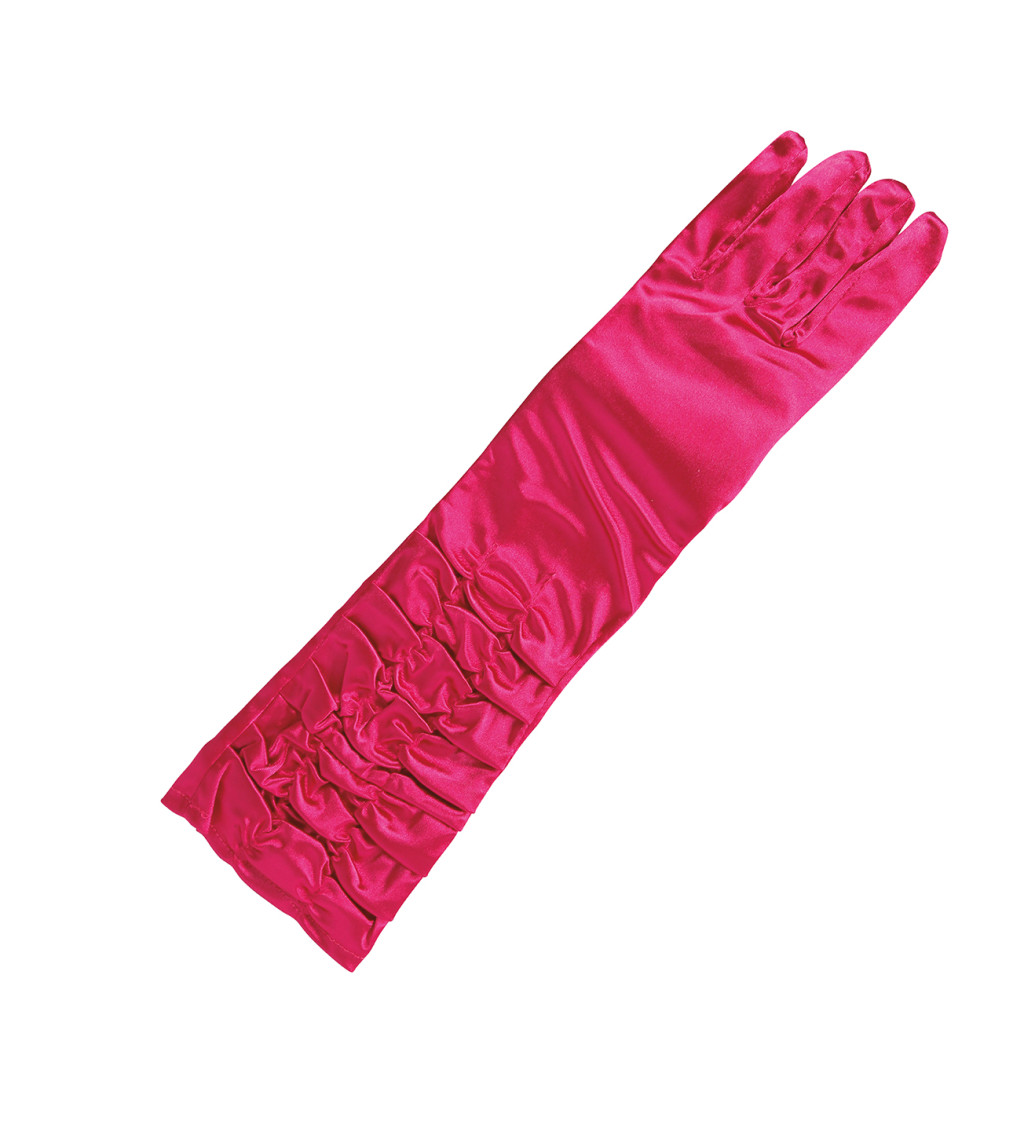 Fuchsiové rukavice