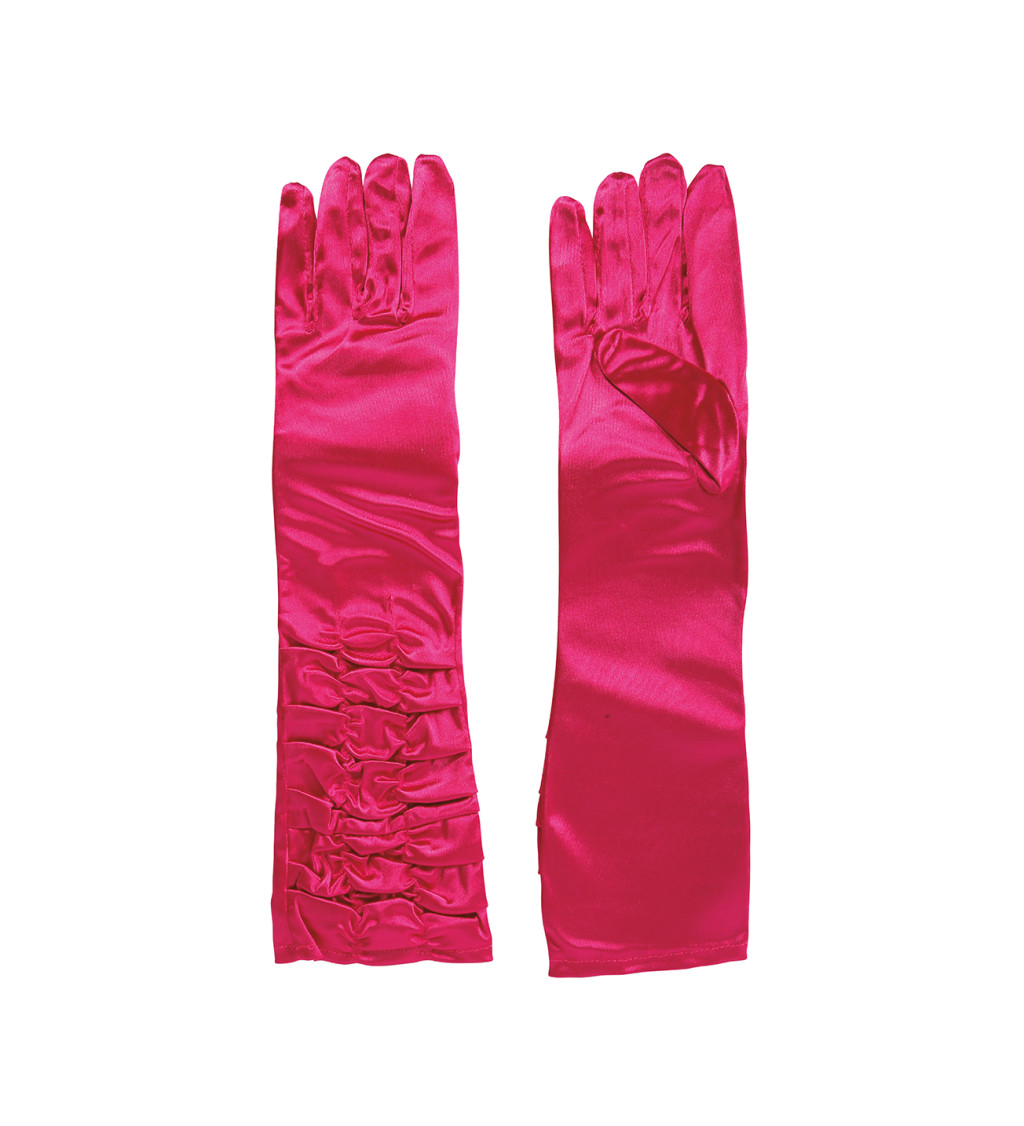 Fuchsiové rukavice