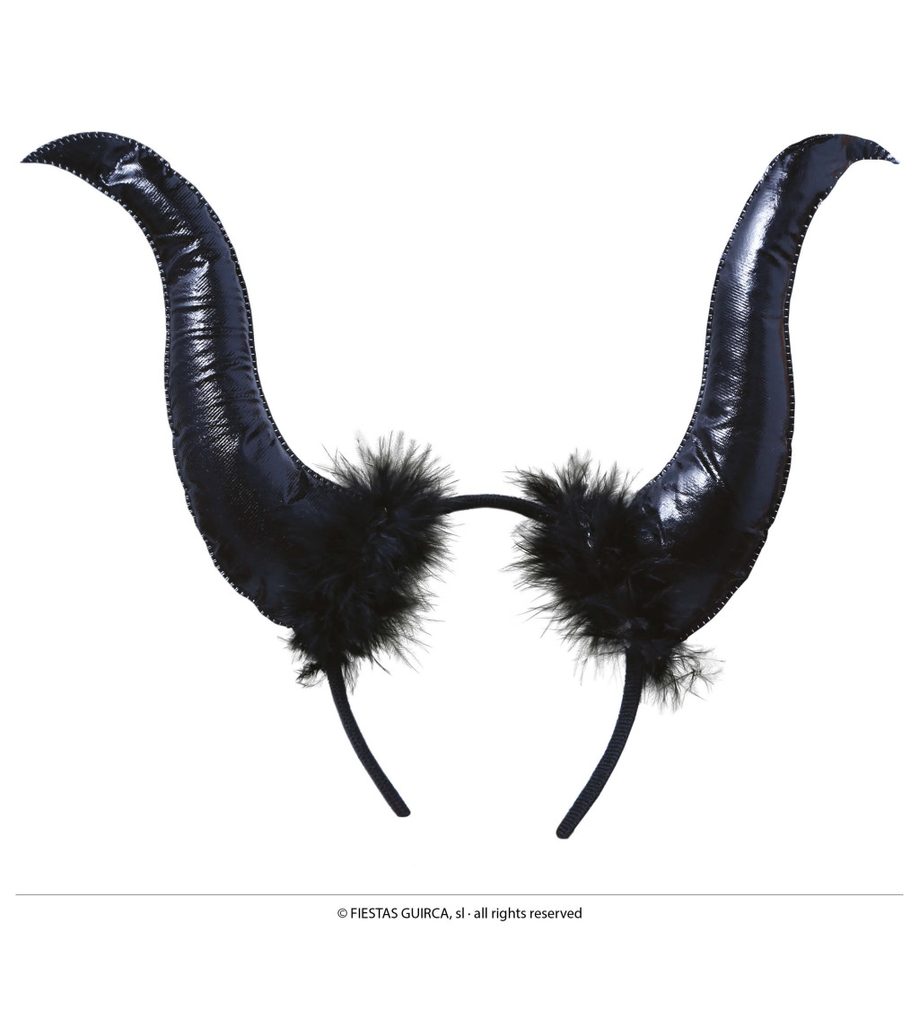 Černá démonická tiara