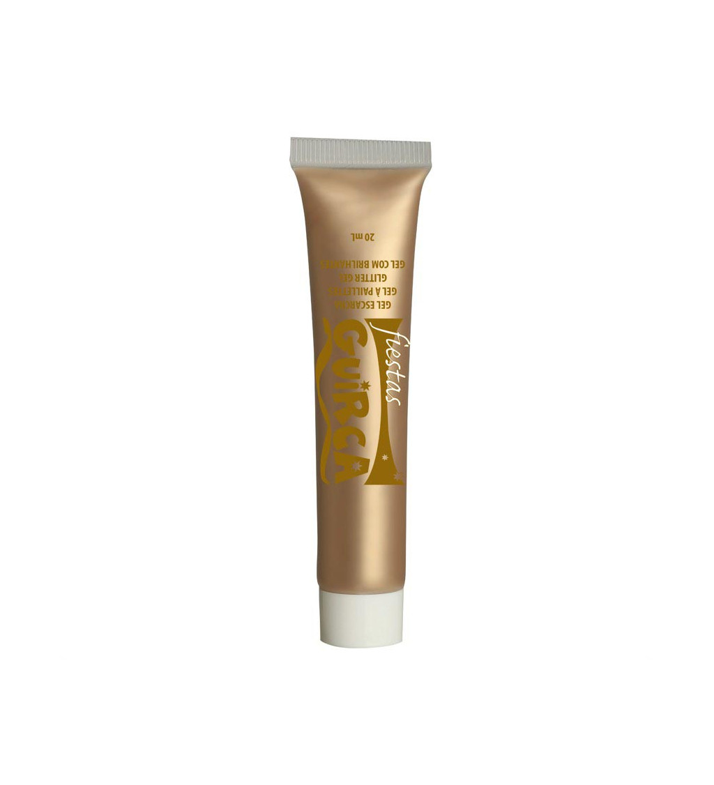 Make-up barva zlatá