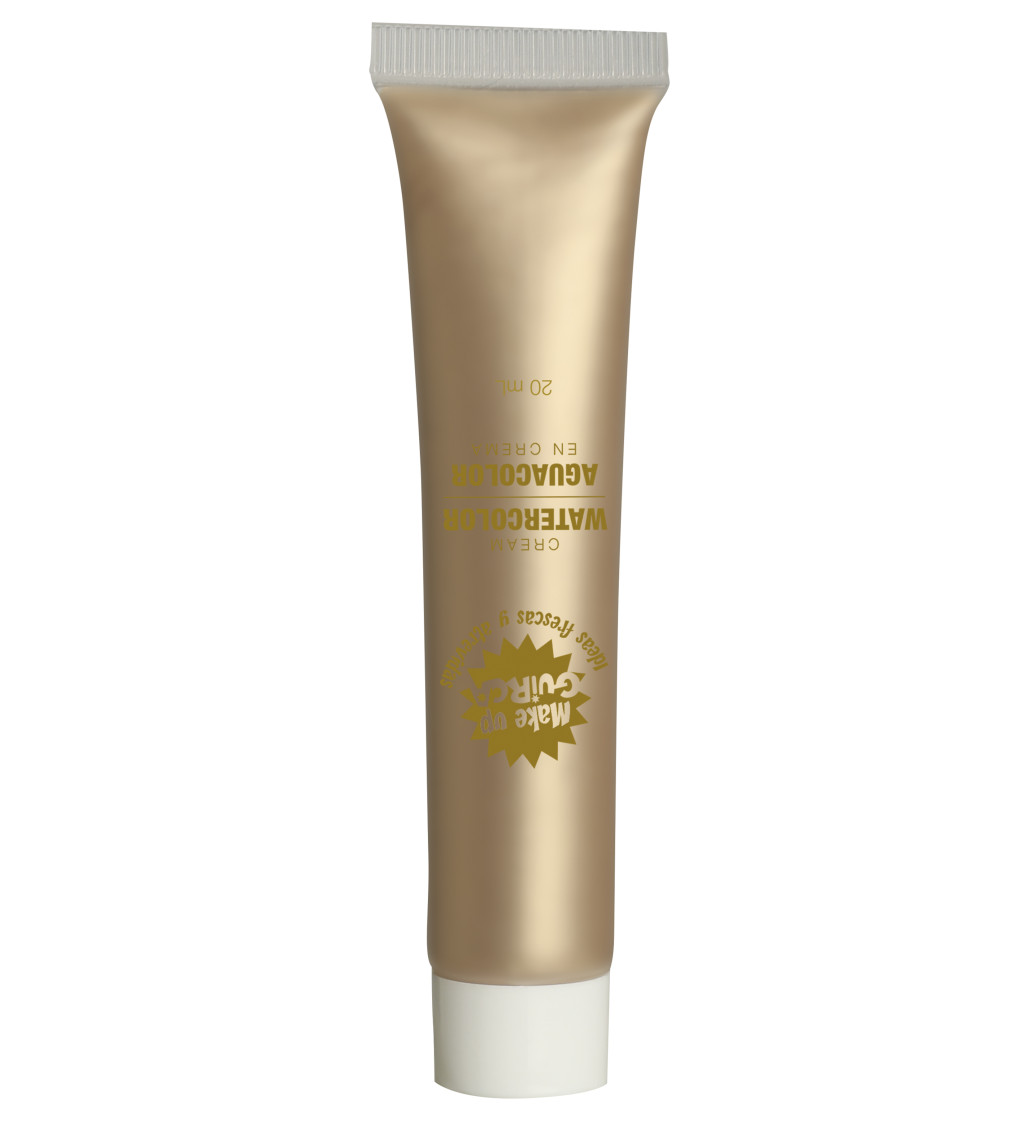 Make-up barva zlatá