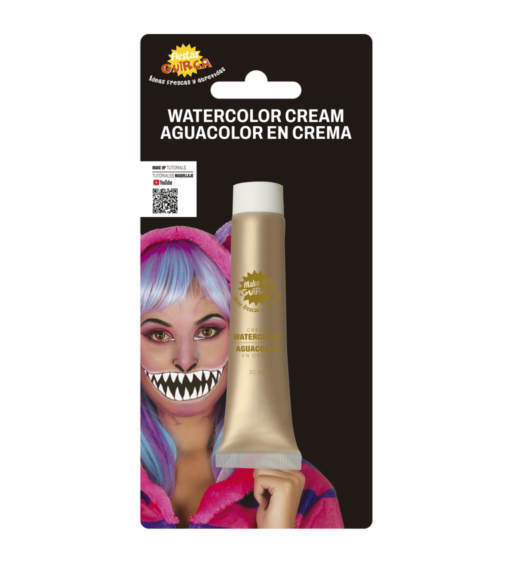 Make-up barva zlatá