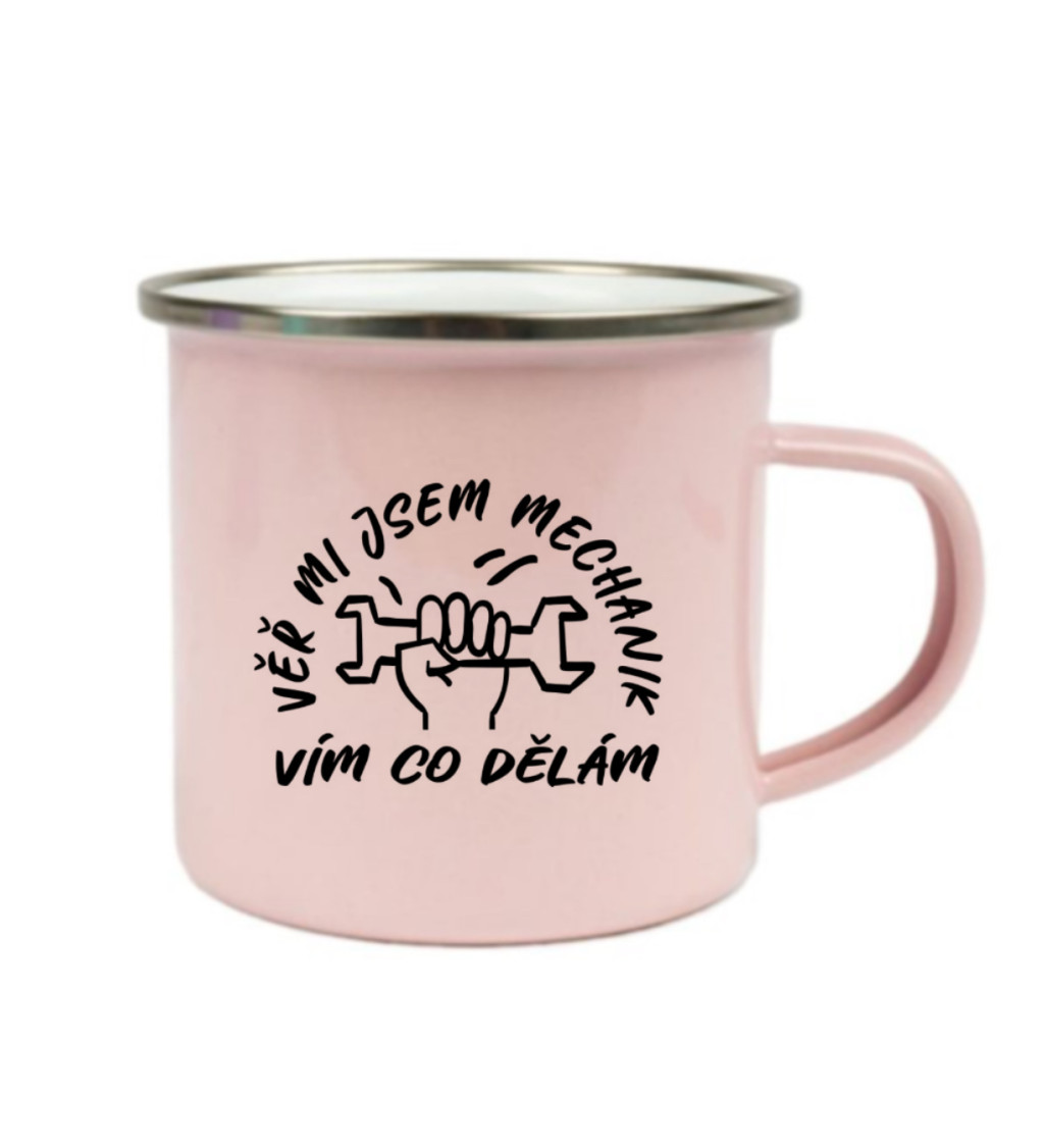 Plecháček růžový- Věř mi, jsem mechanik, vím co dělám