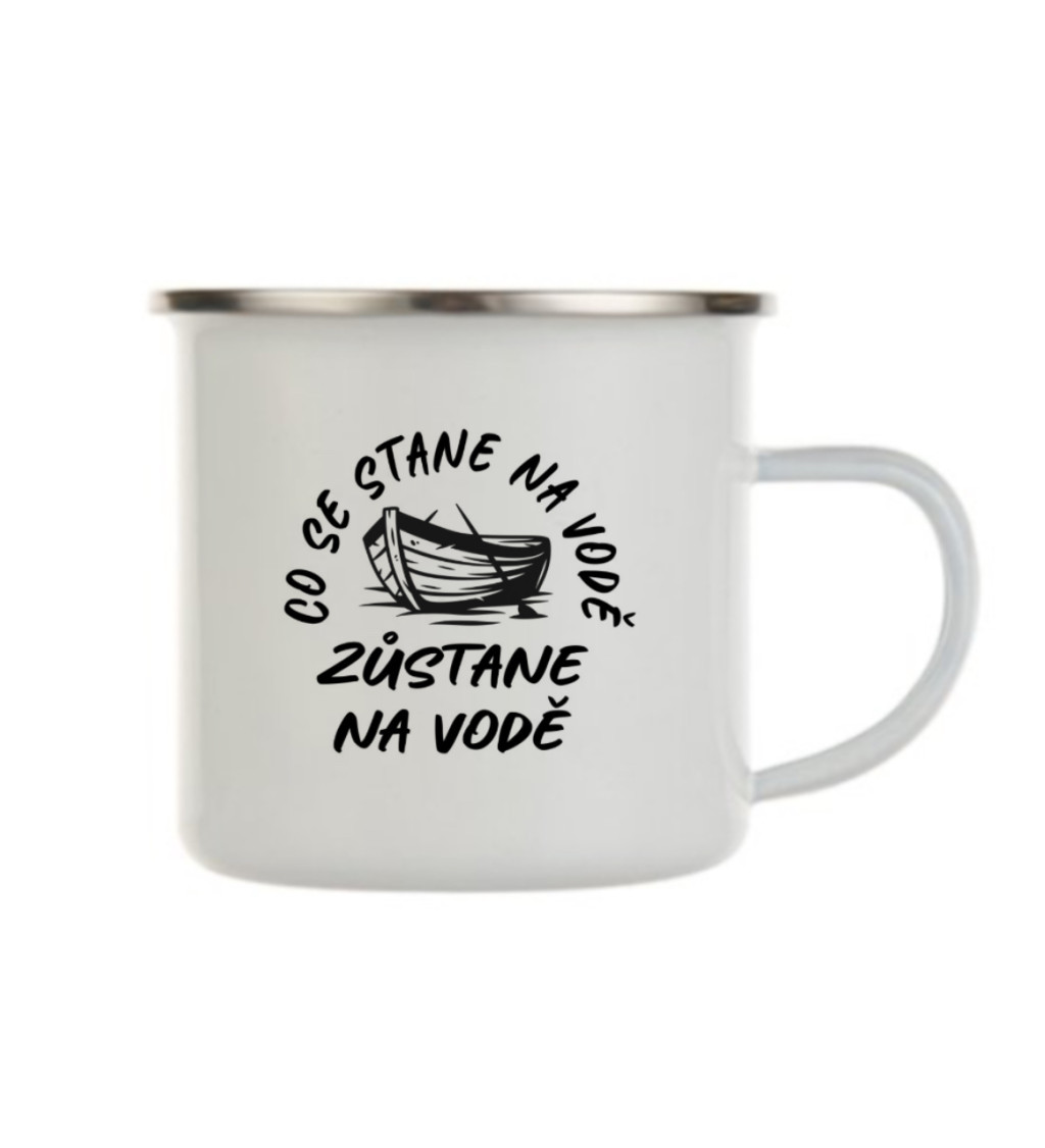 Plecháček bílý - Co se stane na vodě, zůstane na vodě