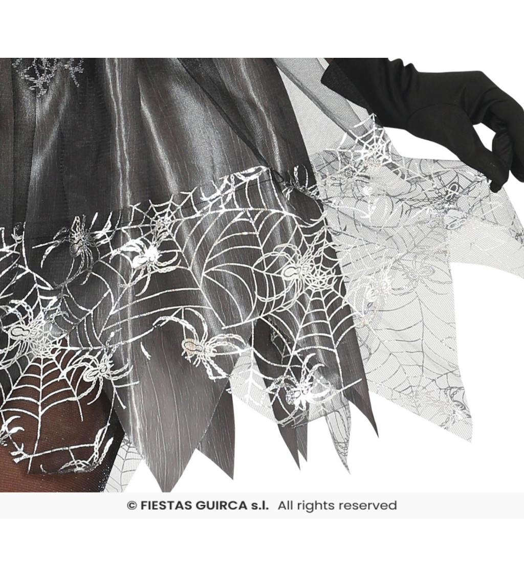 Dámský kostým Stříbrná čarodějnice, vel. M