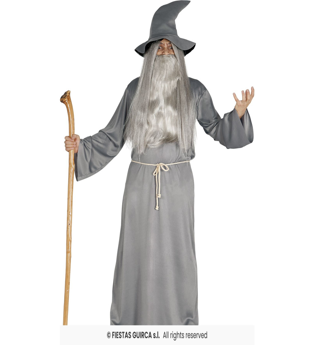 Pánský kostým Čaroděj, vel. M