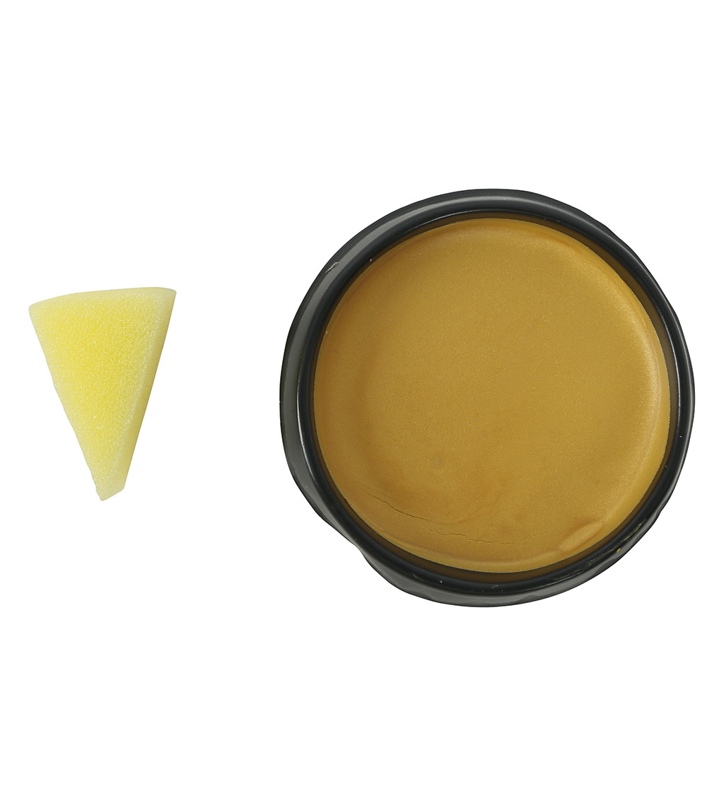 Zlatý make-up s houbičkou 9 g