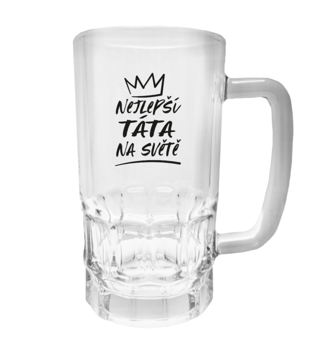 Půllitr s potiskem - Nejlepší táta na světe