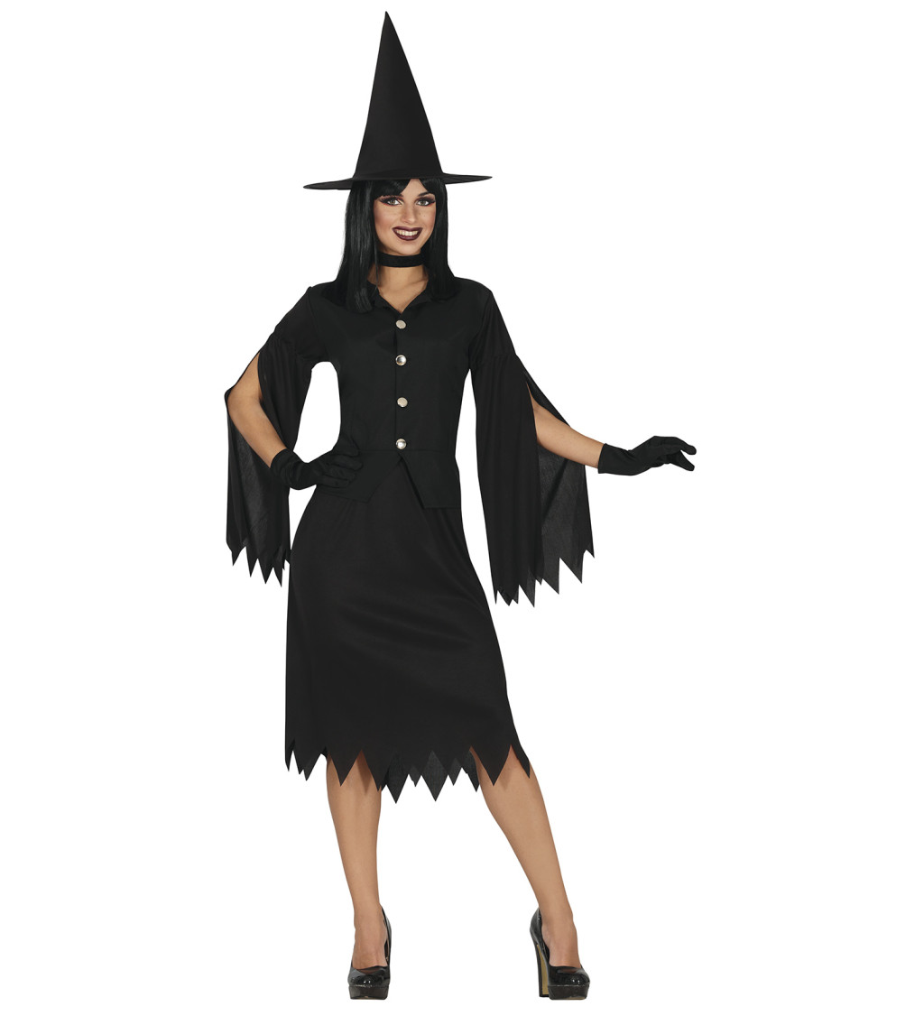Dámský kostým Čarodějnice Salem 38–40 (M)