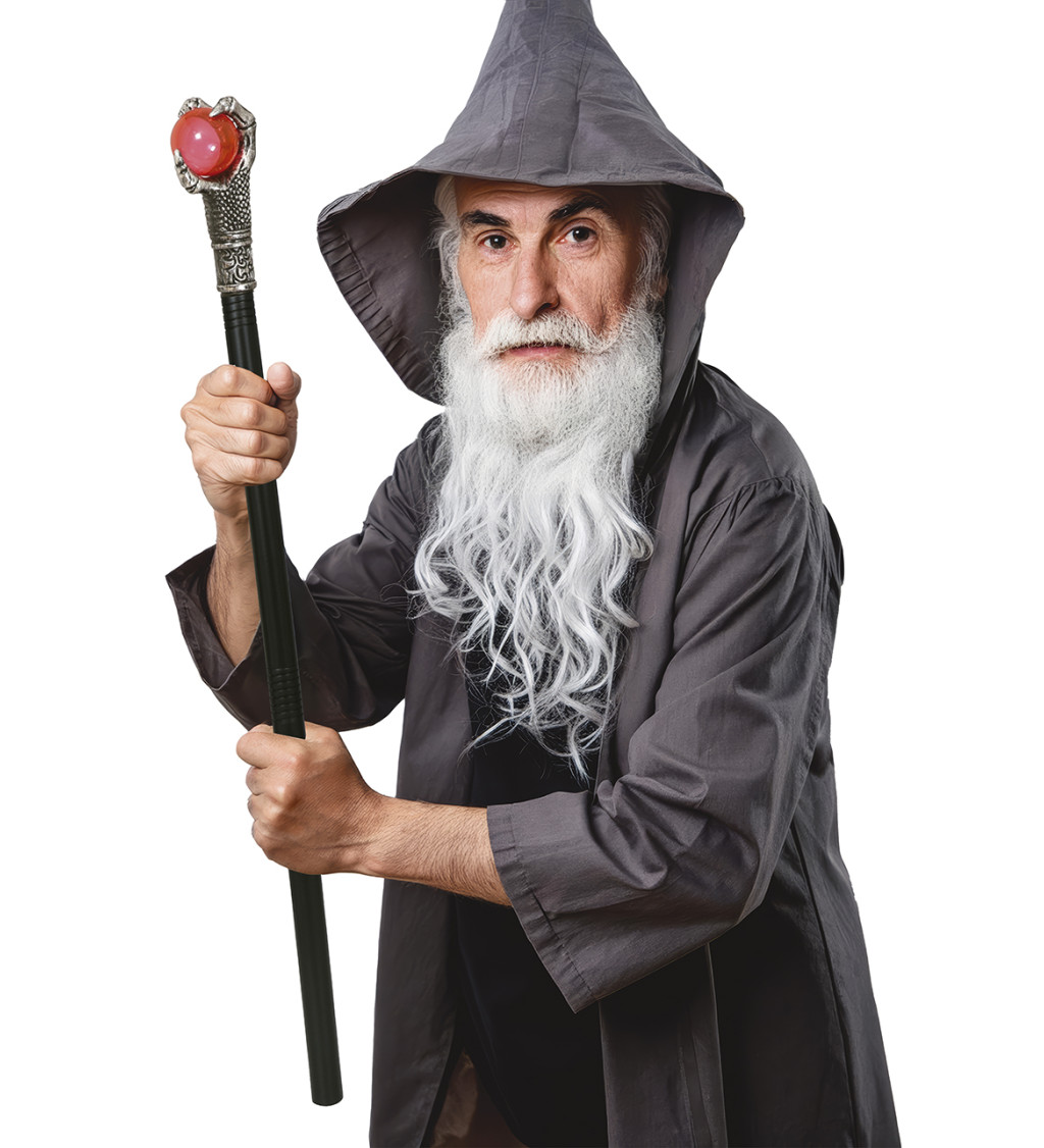 Hůl s drápem, odnímatelná, 78 cm