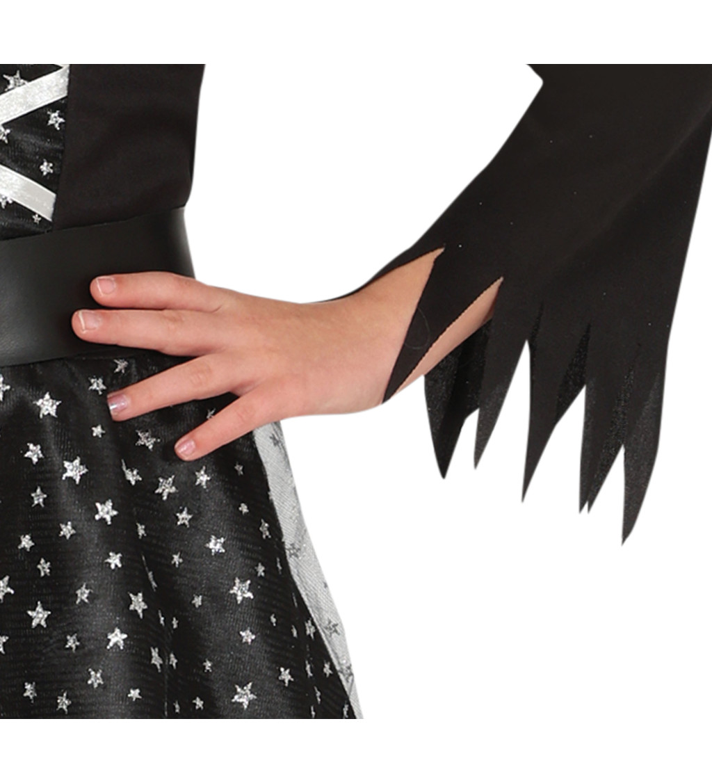 Dětský kostým hvězdná čarodějnice 3–4 roky