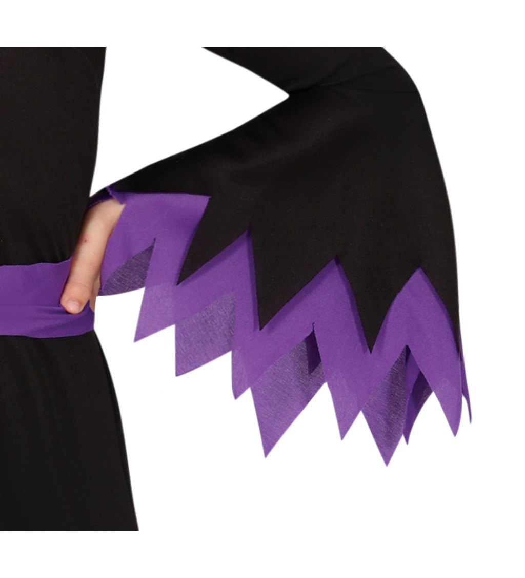 Dětský kostým elegantní čarodějnice 3–4 roky