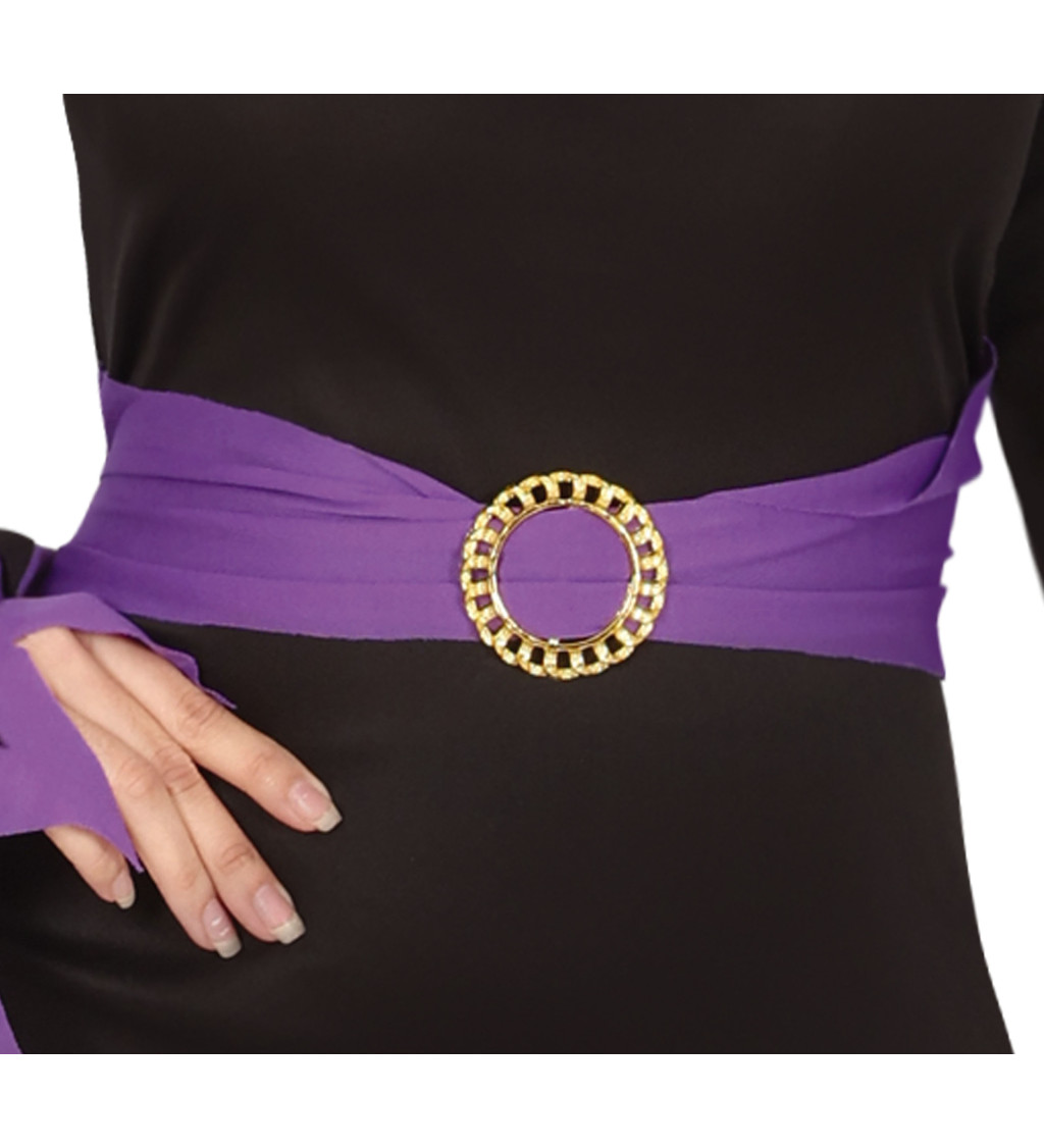 Dámský kostým elegantní čarodějnice 36–38 (S)