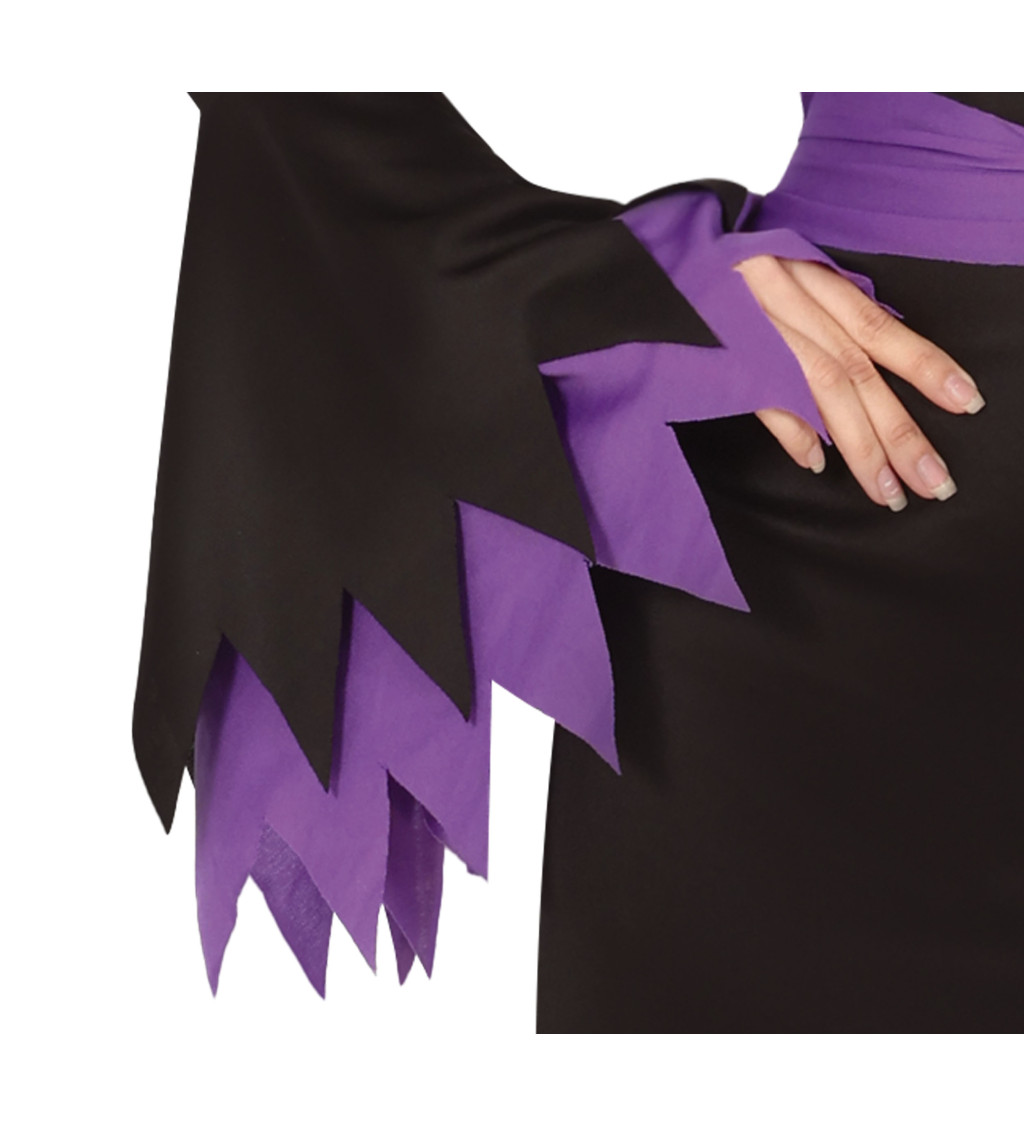 Dámský kostým elegantní čarodějnice 36–38 (S)