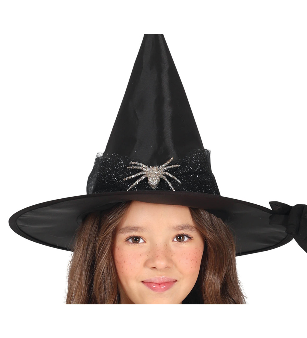 Dětský kostým stříbrná čarodějnice 3–4 roky