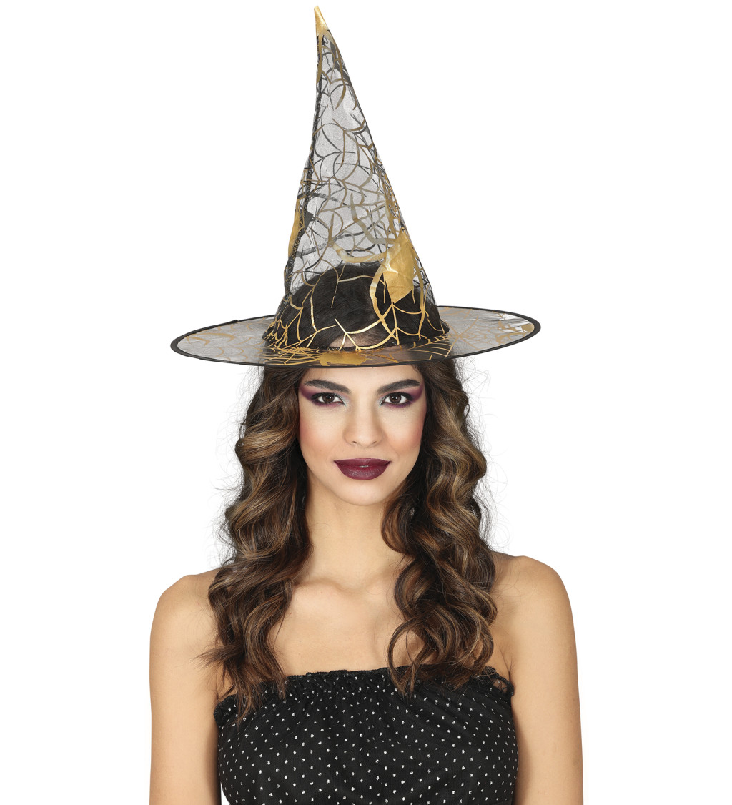 Průhledný čarodějnický klobouk