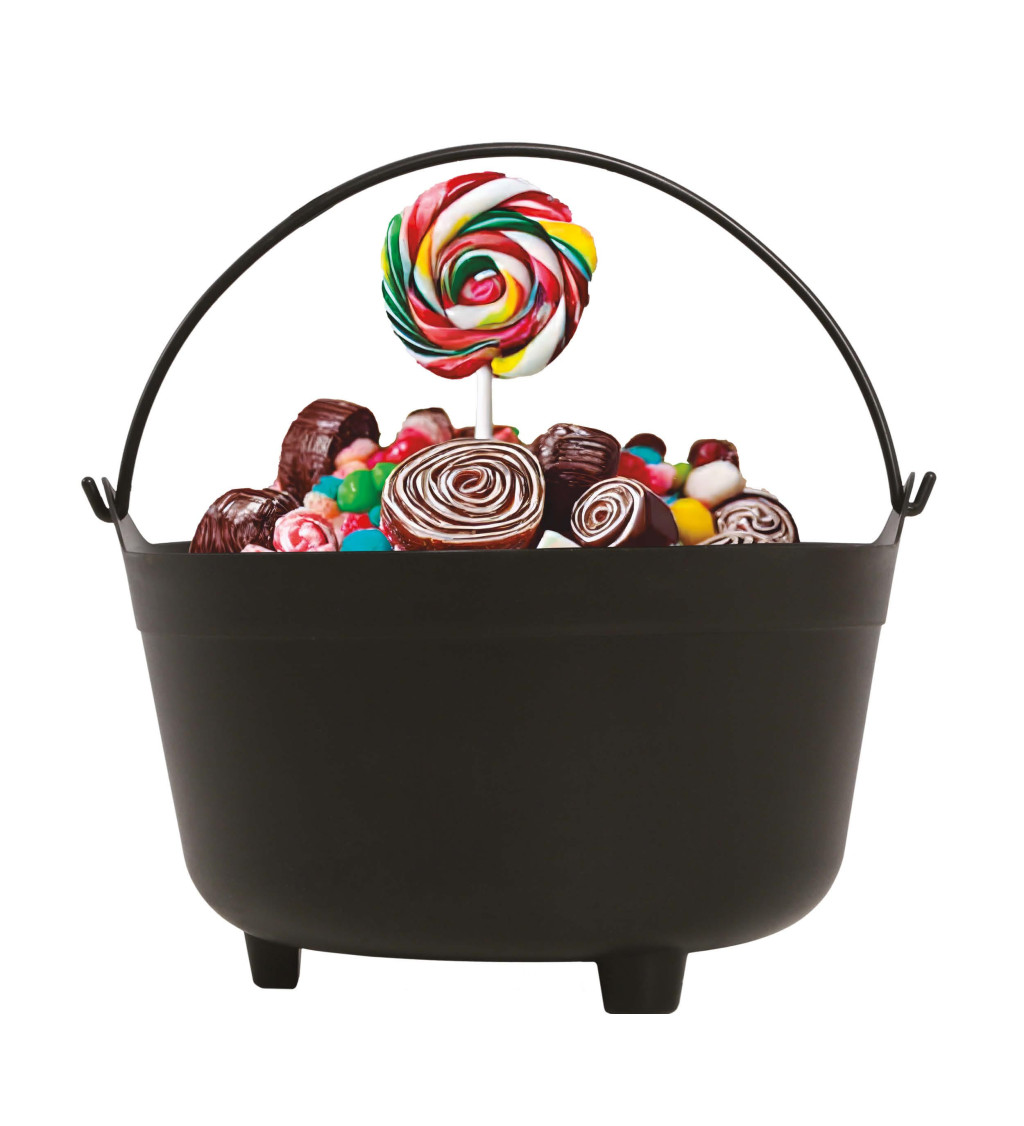 Černý kotlík 32 cm