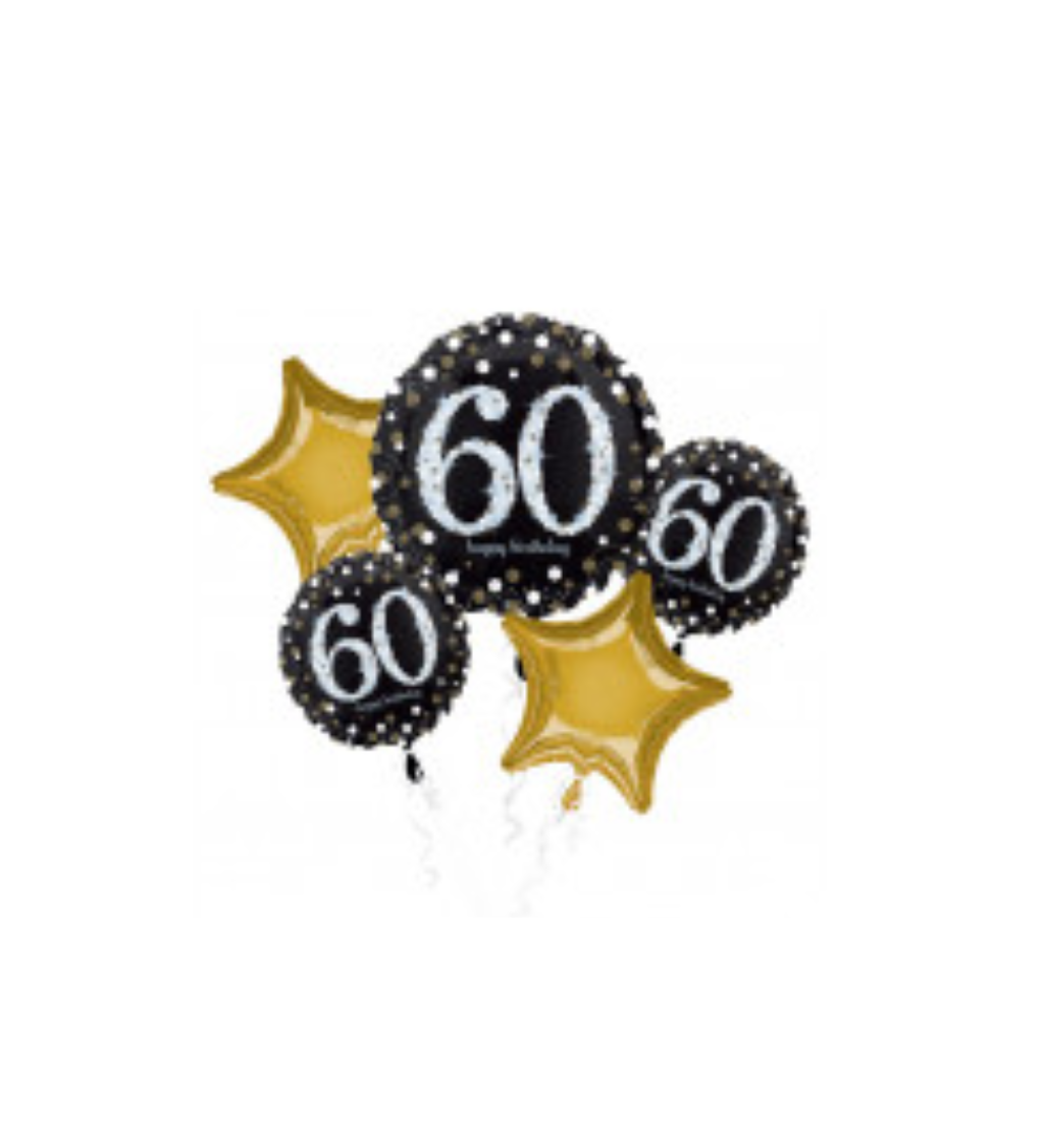 Sada fóliových balónků - 60 let