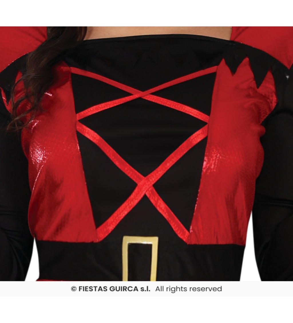 Dámský kostým čertice