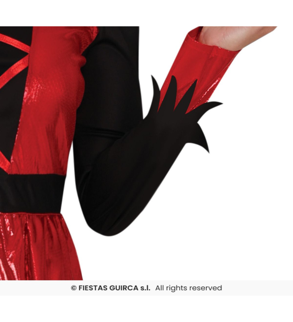 Dámský kostým čertice