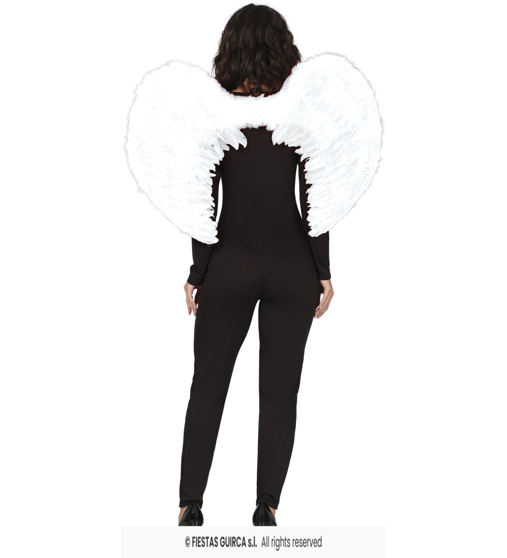 Peříčková křídla bílá