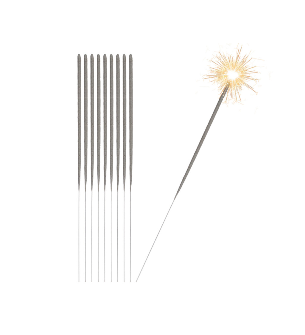 Prskavky 25 cm - 10 ks