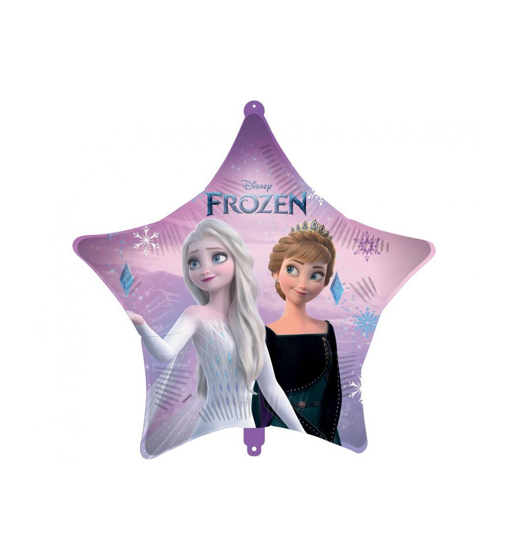 Fóliový balónek hvězda Frozen 2 46 cm