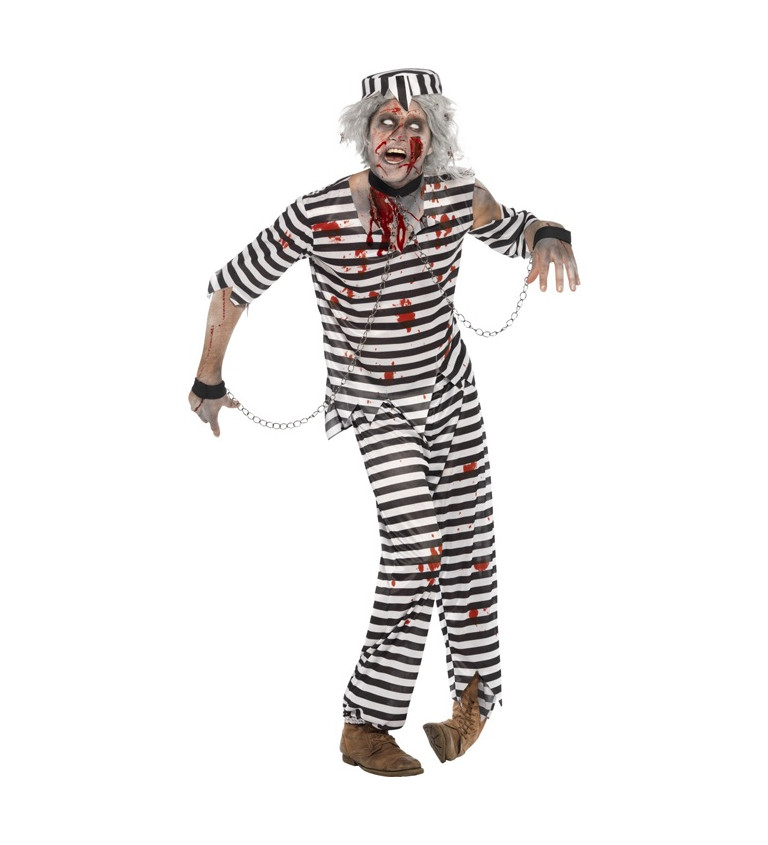 Halloweenský kostým - Zombie vězeň