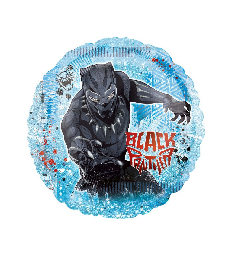 Fóliový balónek Black panther