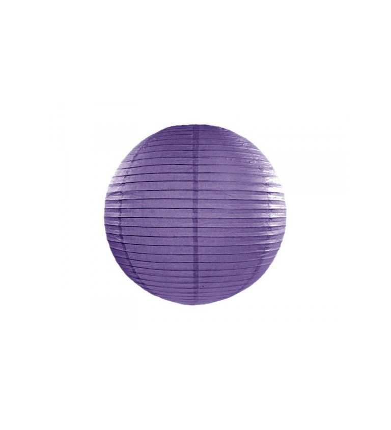 Lampión 45 cm - fialový