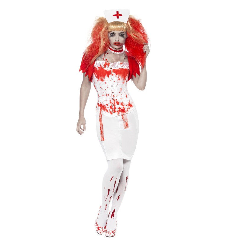 Zombie sestřička - dámský kostým